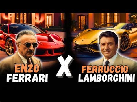 ferrari lamborghini story|ferruccio lamborghini vs enzo ferrari.
